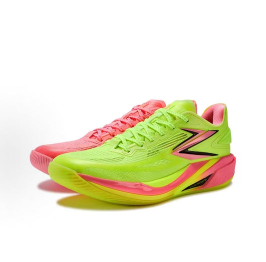 361° BIOSPEED BB 2 Redline グリーン ピンク 斜め前方 バスケットシューズ