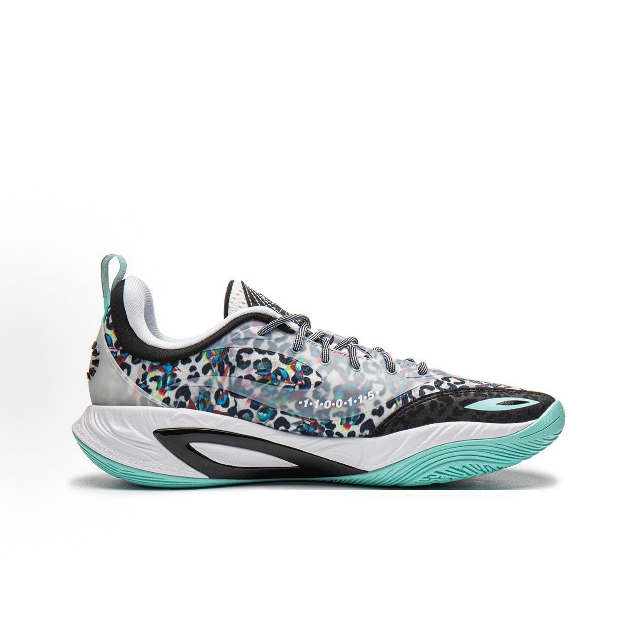LI-NING Dlo2「バタフライグロウ」US10/27.5 Li-Ning DLo 2「バタフライグロウ」ディーロー2 白 ミント バッシュ