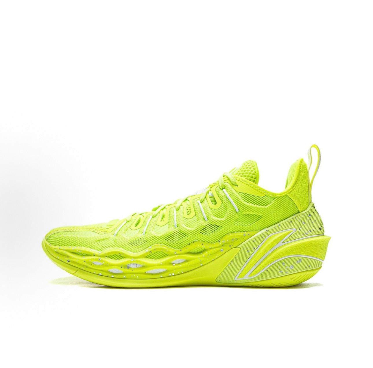 リーニン JB Buckets Tennis バトラー 蛍光イエロー BOOM搭載バッシュ