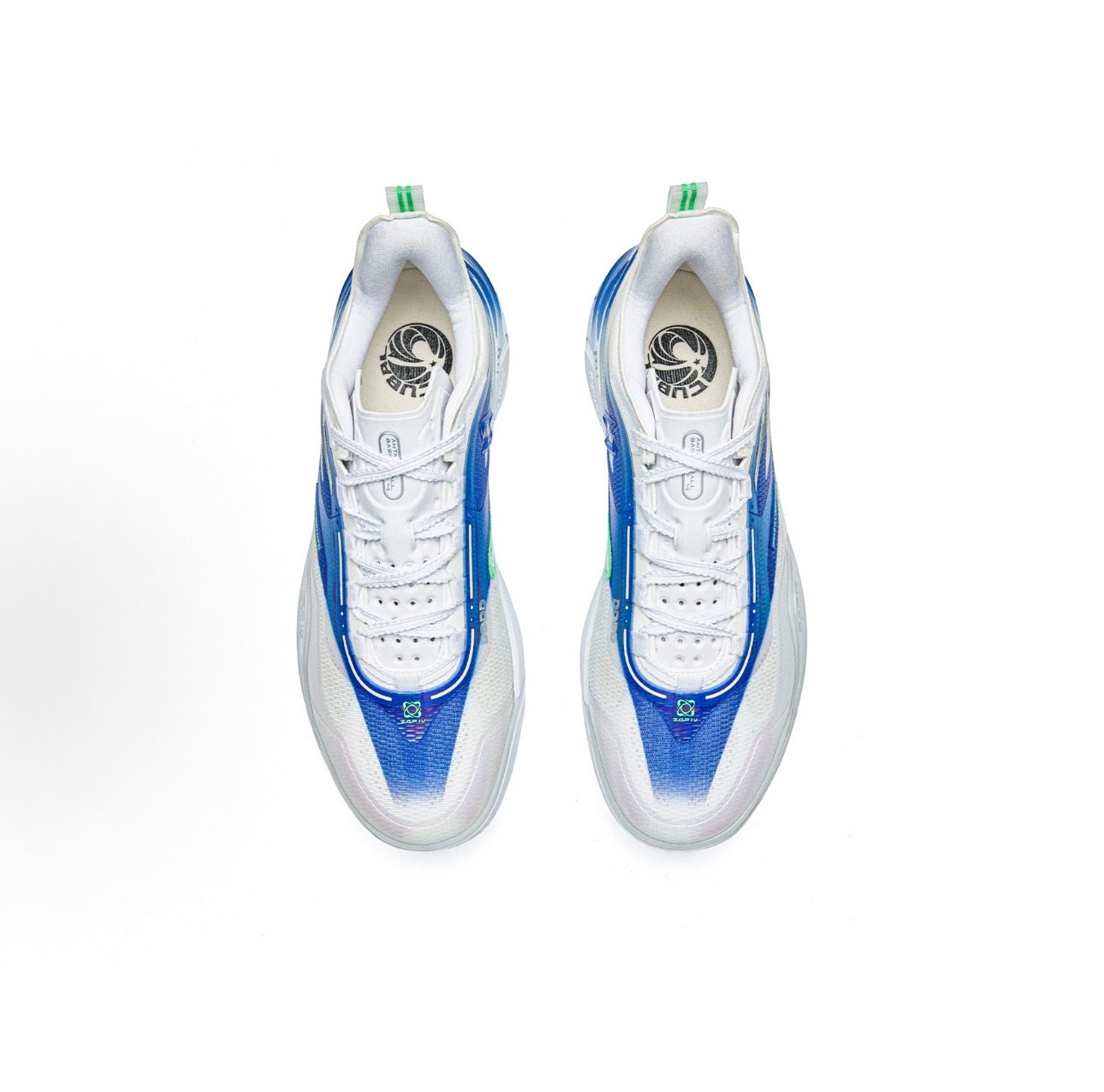 ANTA ZAP 4 White/Blue 上面ペア
