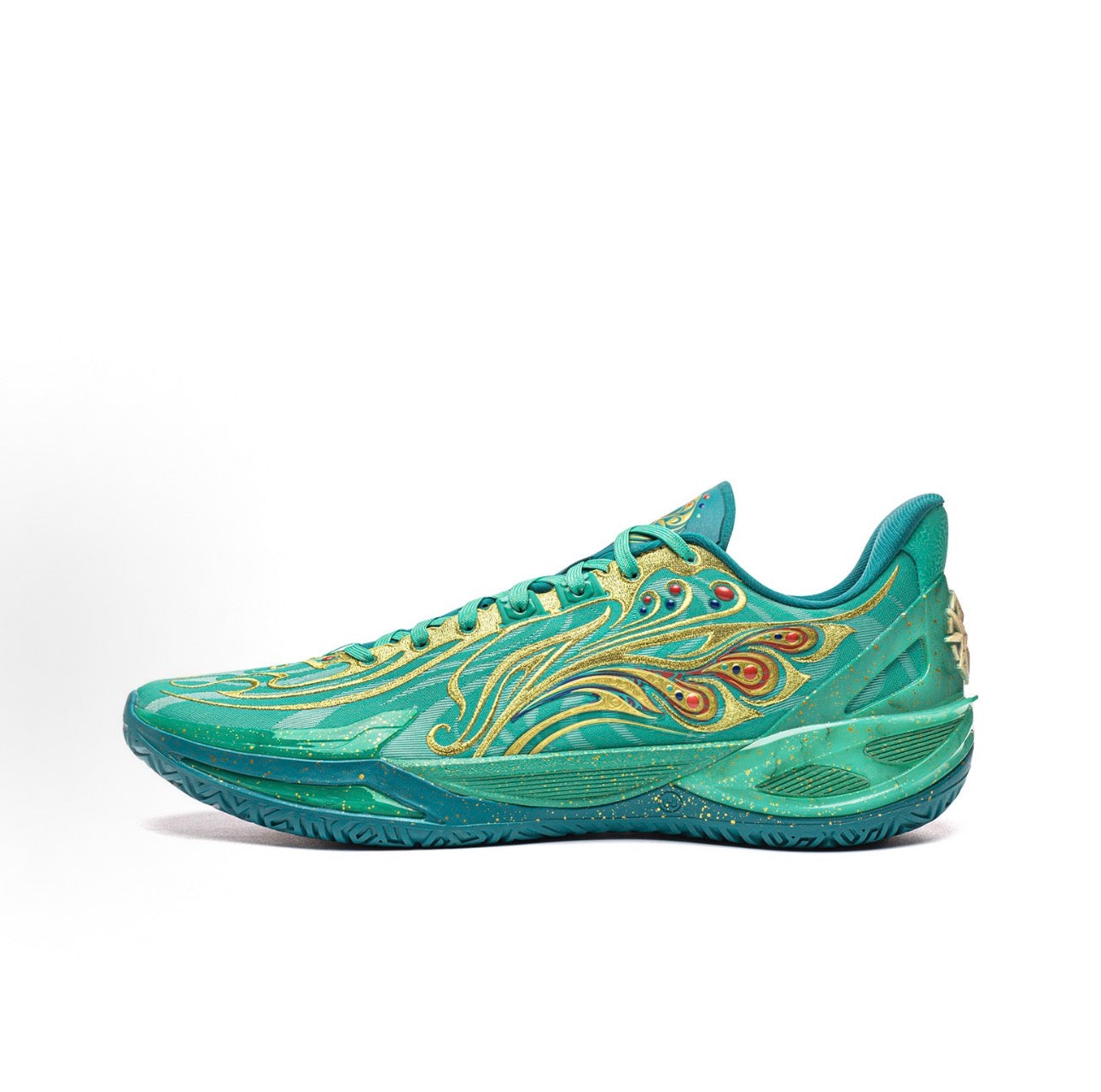Li-Ning Liren 6 V2 Phoenix Crown 側面 鳳凰デザイン