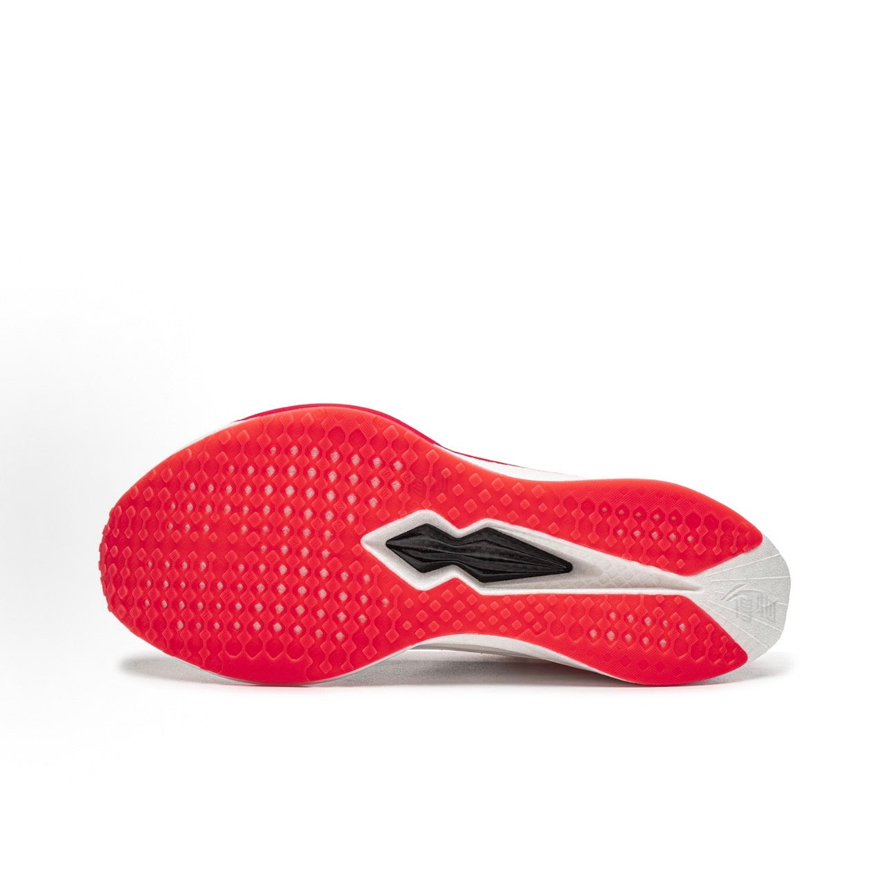 Li-Ning Feidian 6C ホワイト×レッド アウトソール GCRラバー