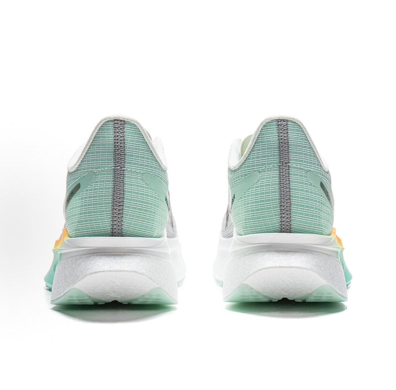 Li-Ning Feidian 6C グリーン×ホワイト 背面ヒールペア