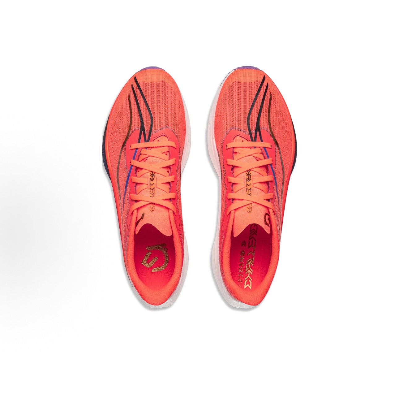 Li-Ning Feidian 6C レッド 上面ペア