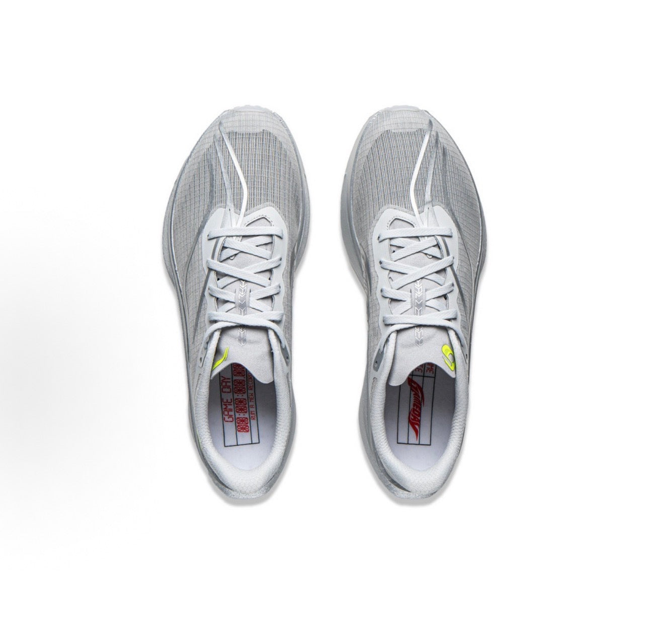 Li-Ning Feidian 6C シルバー 上面ペア