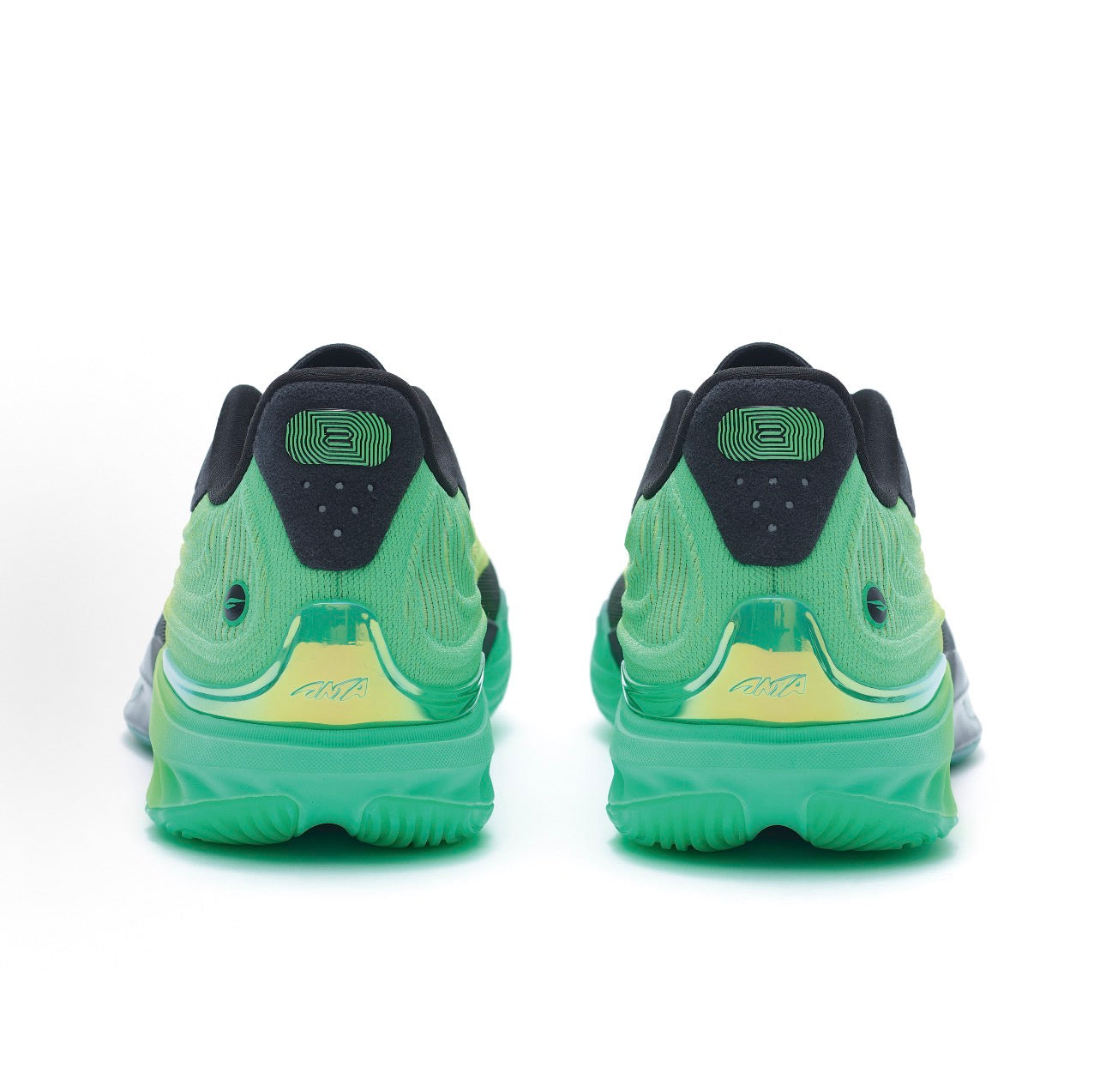 ANTA SNEAKERVERSE Eclosion Type 2 Green 背面ヒールペア