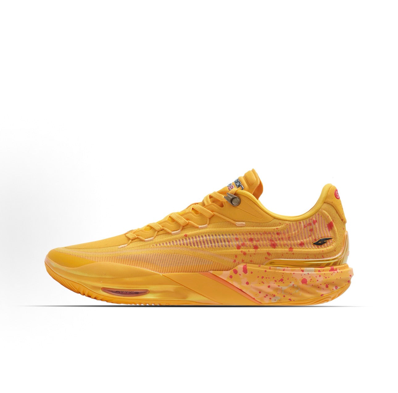 ANTA SNEAKERVERSE Eclosion Type 2 LATTICE Yellow Blood 側面
