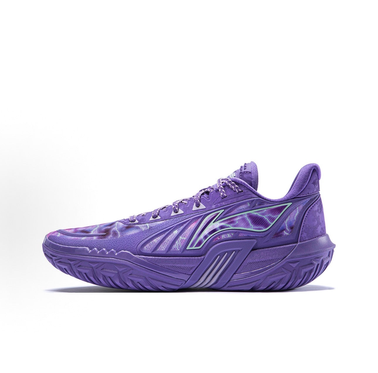 LI-NING JIEAO 3 V2 紫電 側面
