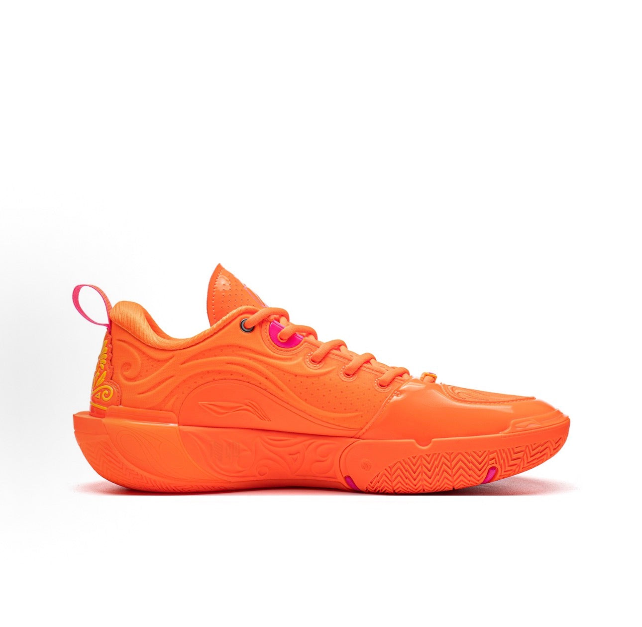 LI-NING Way of Wade 12 オレンジ 内側側面