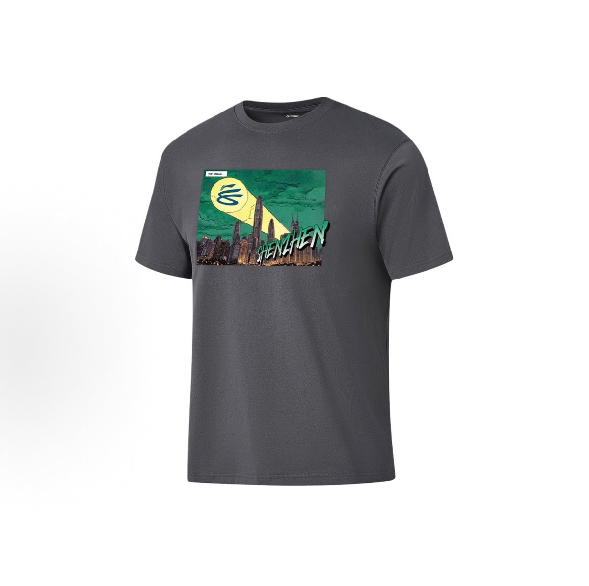 LI-NING カリー チャイナツアー Tシャツ SHENZHEN ブラック 前面