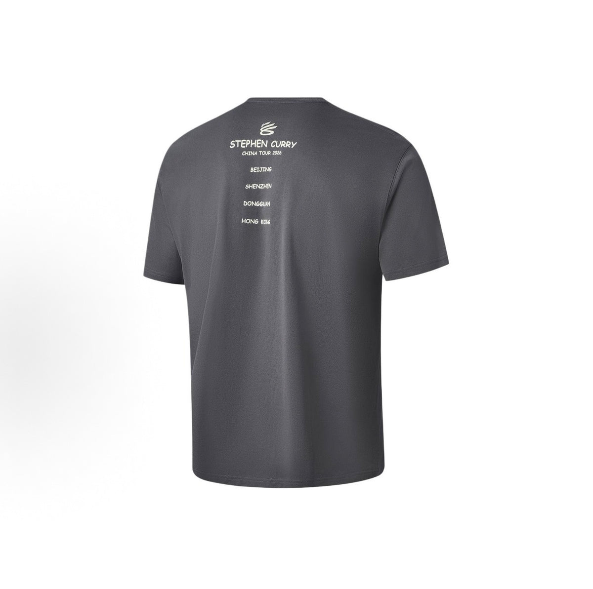 LI-NING カリー チャイナツアー Tシャツ SHENZHEN ブラック 背面