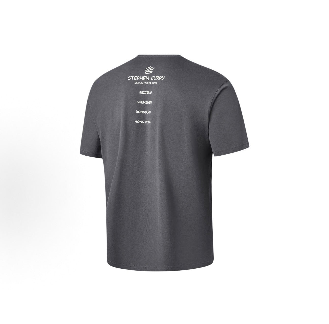 LI-NING カリー チャイナツアー Tシャツ BEIJING ブラック 背面