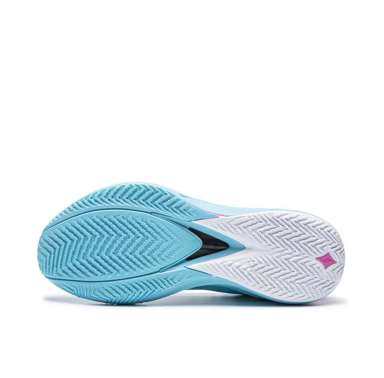 LI-NING Shining 3 V2 Blue ヘリンボーン アウトソール