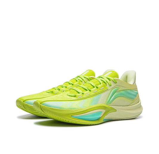 LI-NING Shining 3 V2 Green ライムグリーン 斜め前方