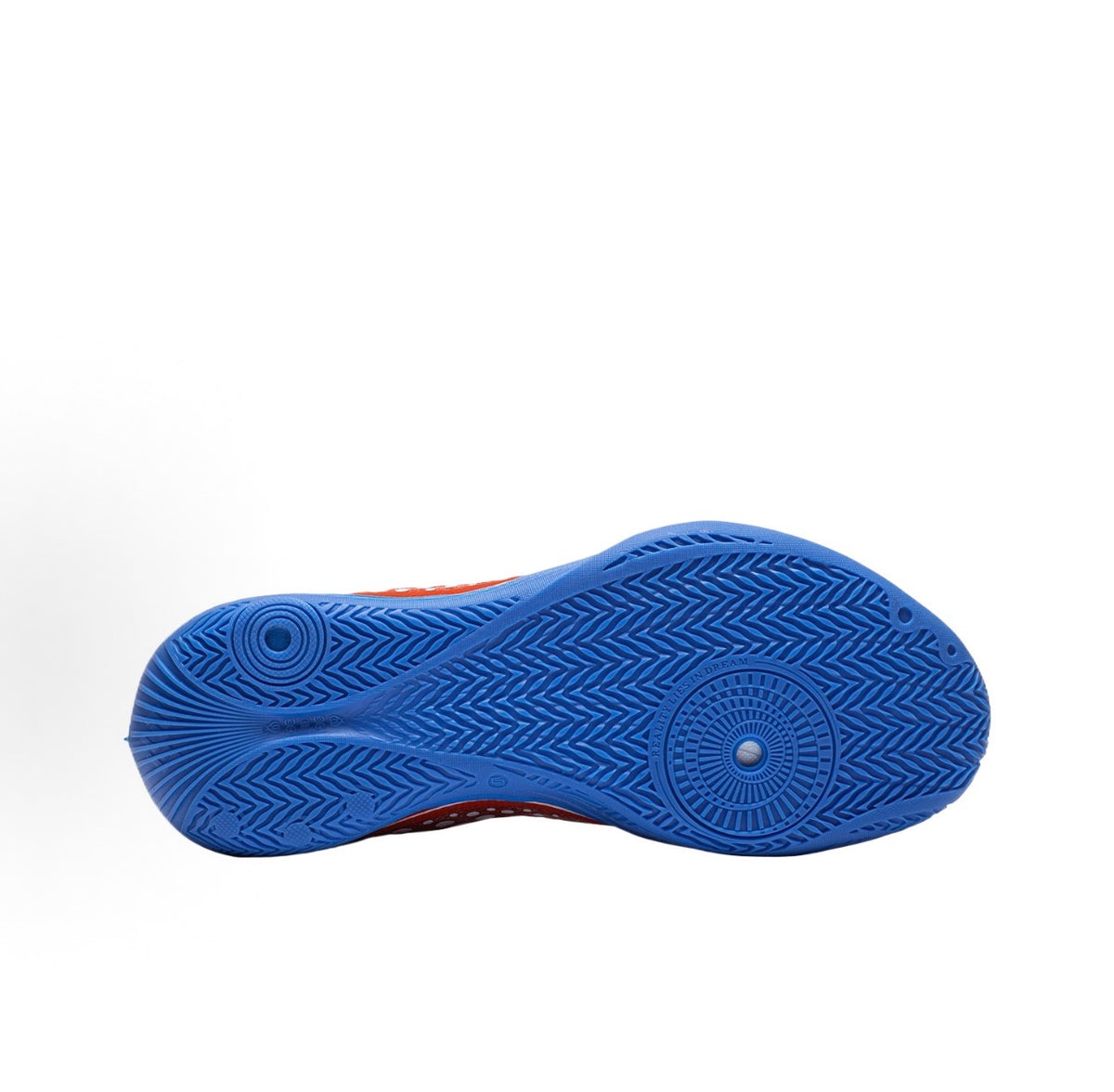 LI-NING Wade 808 6 Ultra Blue Manta Ray アウトソール