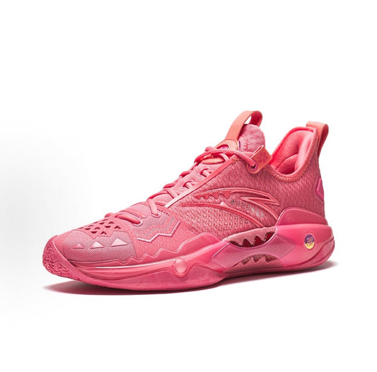 ANTA Shock Wave 5 Pro Blossom ピンク 斜め前方