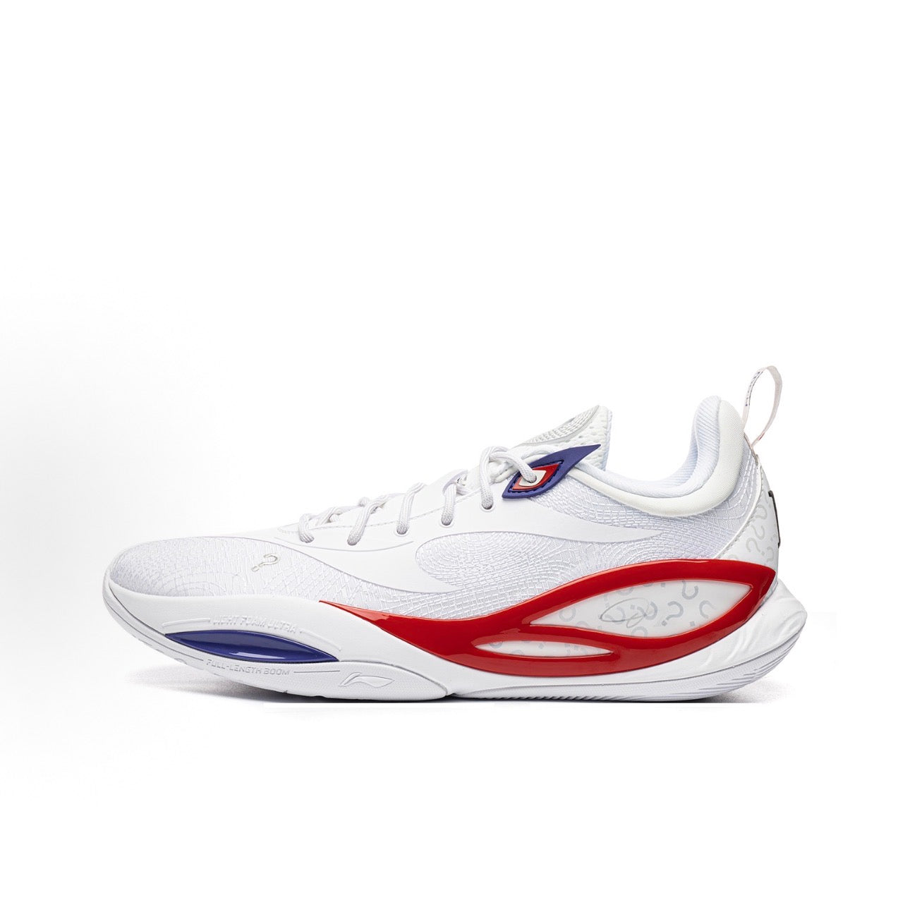 LI-NING DLo 2「Road Sign」ディーロ2 ラッセル 白 赤青 バッシュ