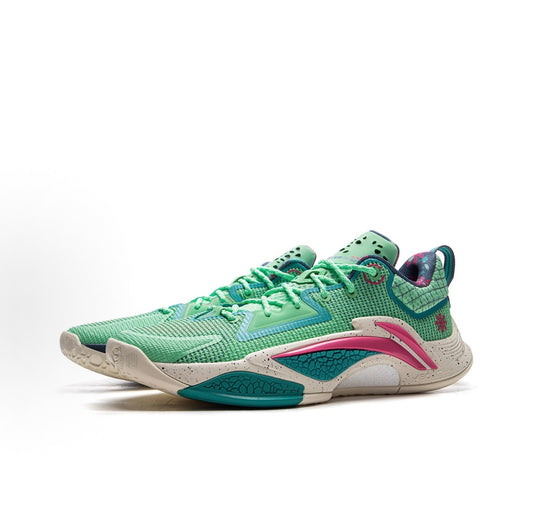 LI-NING BADFIVE Dominator 1 Green ミントグリーン 斜め前方