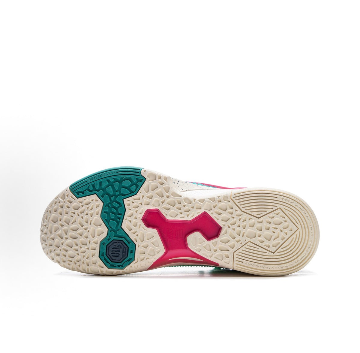 LI-NING BADFIVE Dominator 1 Green アウトソール