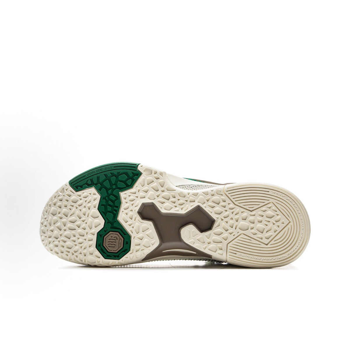 LI-NING BADFIVE Dominator 1 White/Green アウトソール