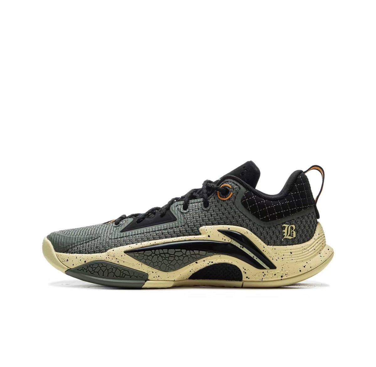 LI-NING BADFIVE Dominator 1 Grey ダークグレー 側面