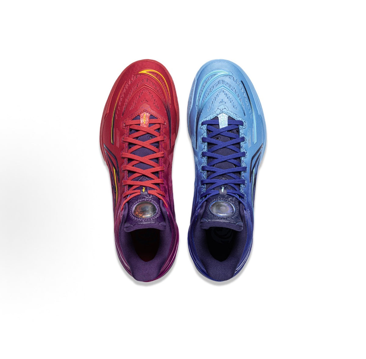 リーニン LI-NING 利刃7 Kayn Rhaast 左右非対称 上から見たペア