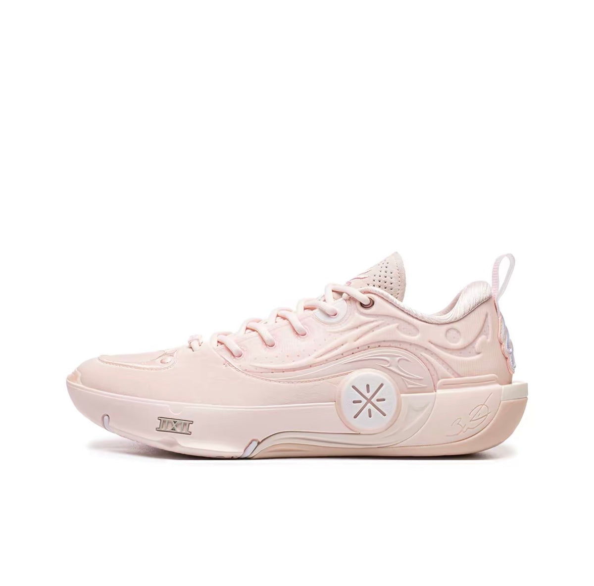 LI-NING Way of Wade 12 Blossom Curry PE ピンク 側面