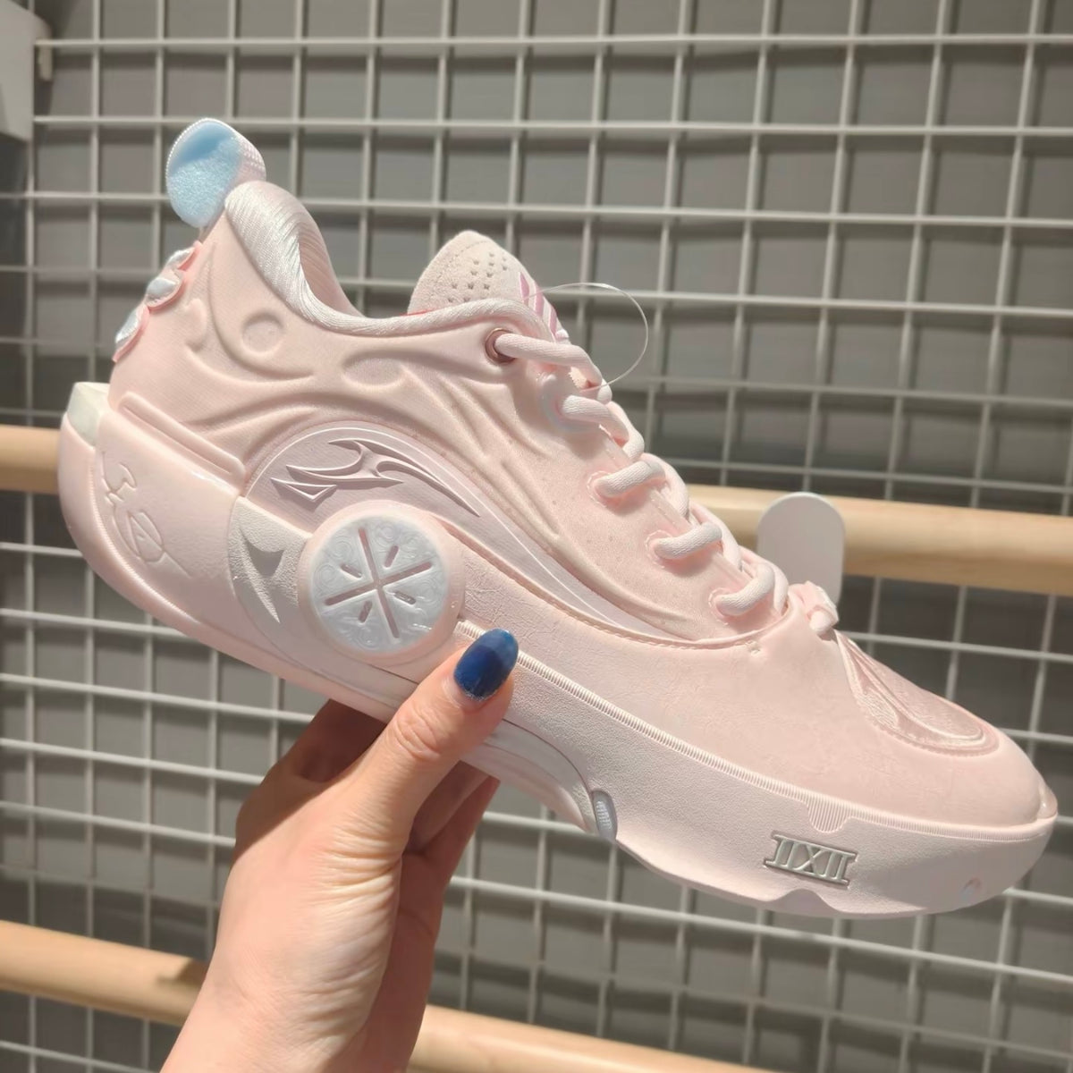 LI-NING Way of Wade 12 Blossom Curry PE ピンク イメージ