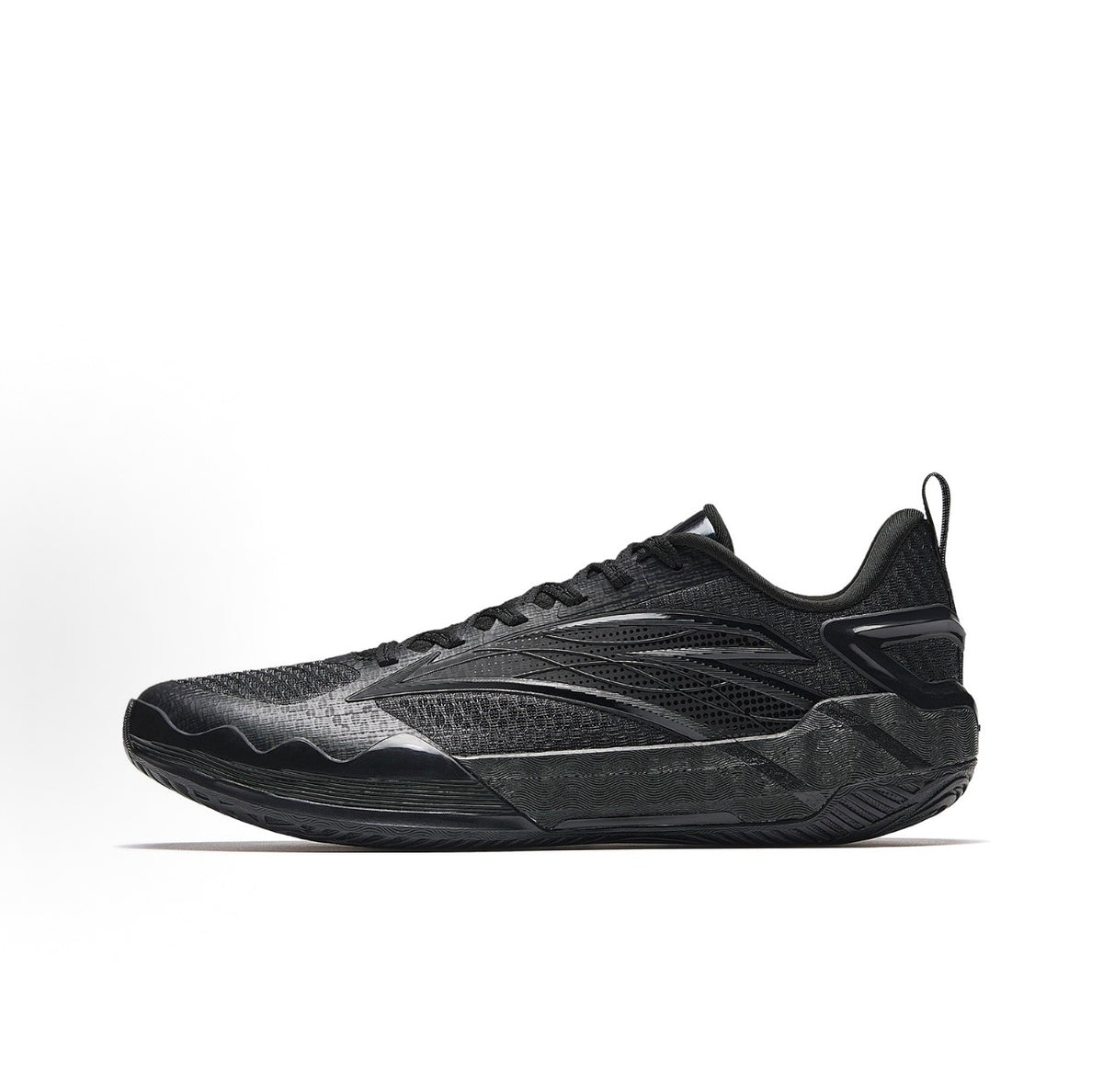 ANTA SPLASH 8 Triple Black 黒 側面