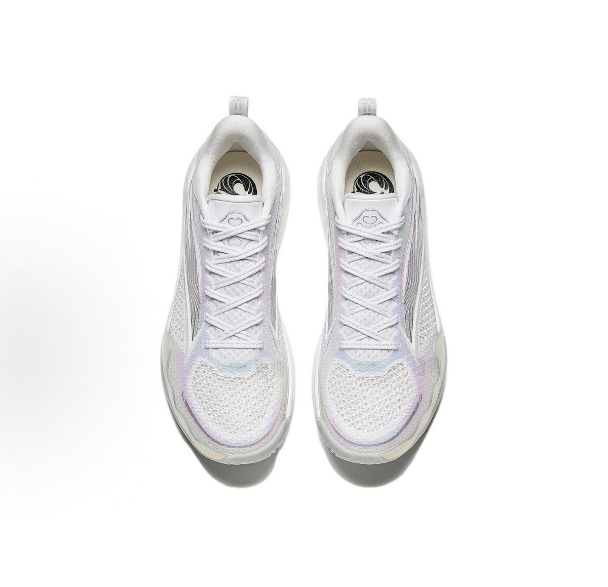 ANTA SPLASH 8 Pearl White 上から見たペア
