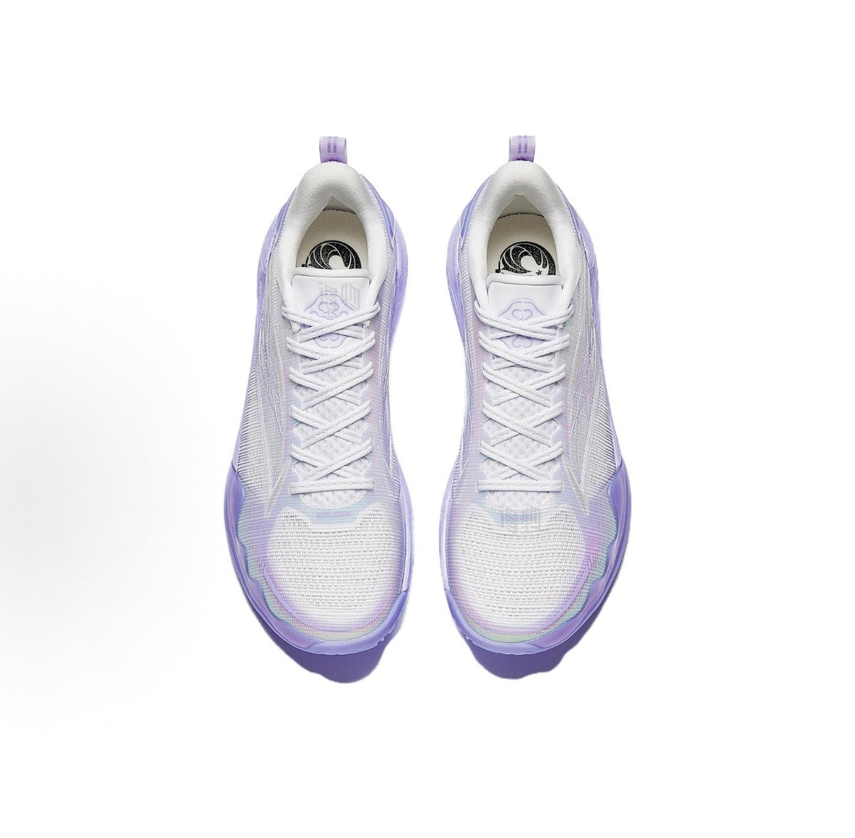 ANTA SPLASH 8 Lavender 上から見たペア