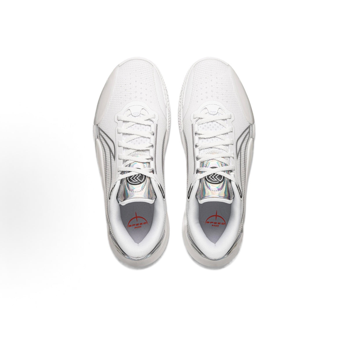 リーニン LI-NING SPEED 13 White 上から見たペア