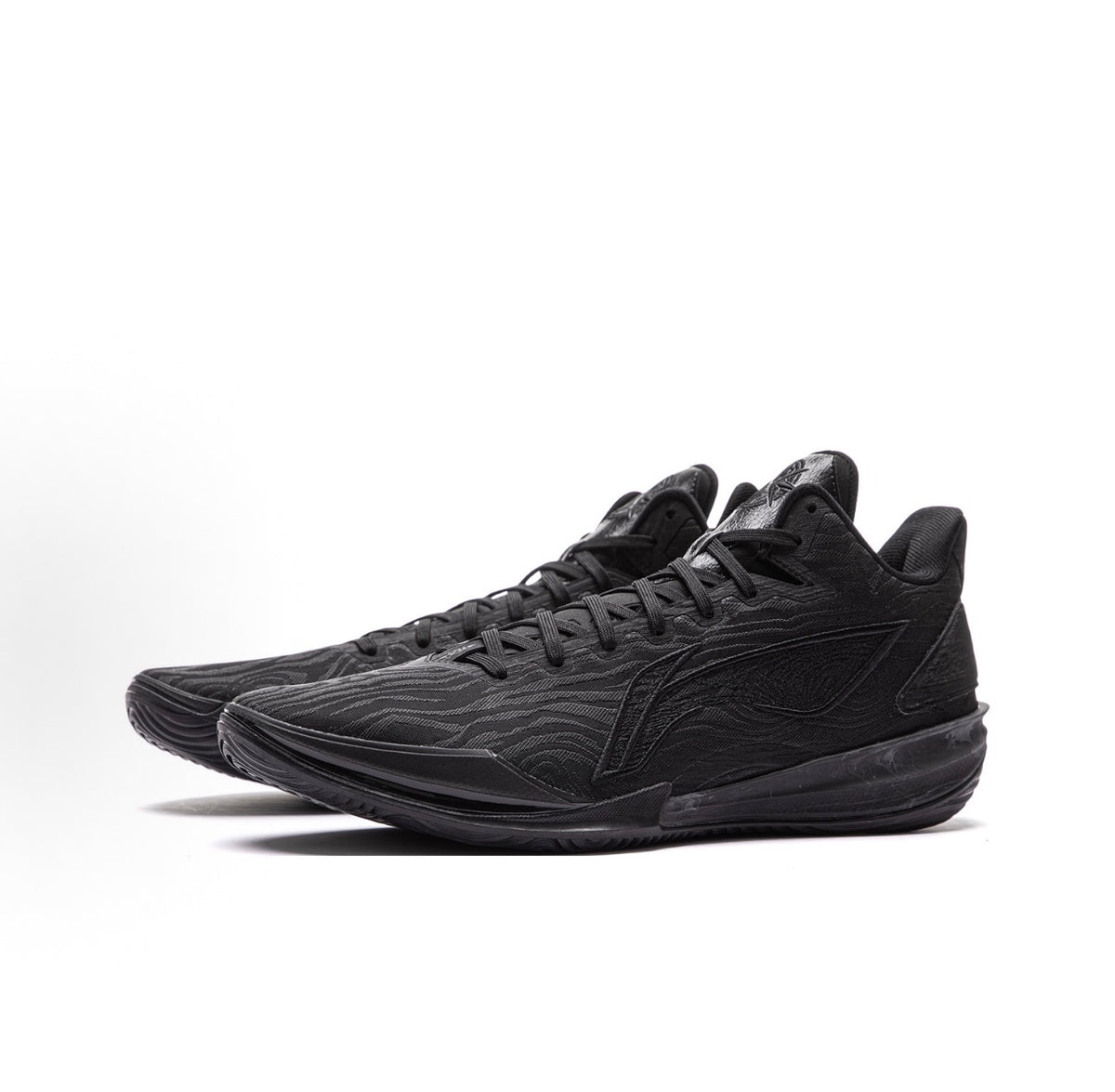 リーニン LI-NING 利刃7 Black ブラック 斜め前方