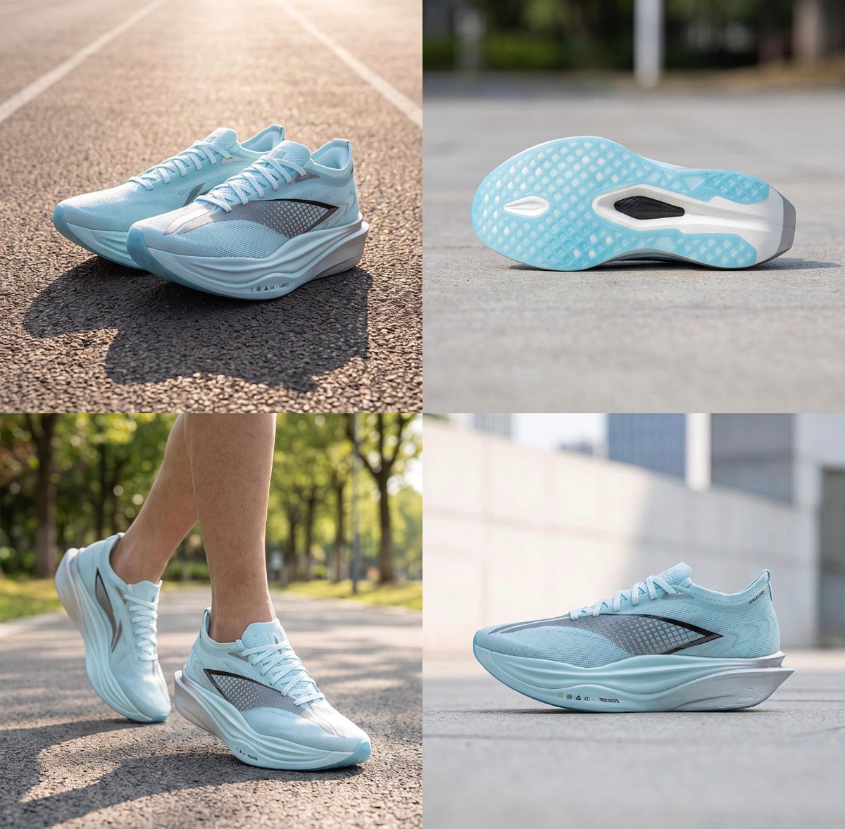 リーニン 飛電6 ELITE Sky Blue ライトブルー イメージ