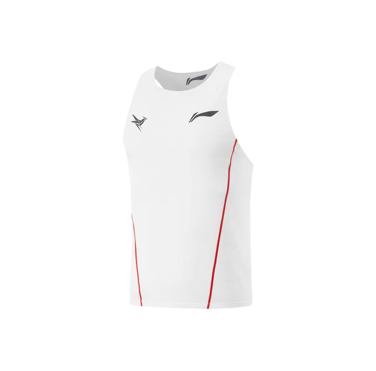 リーニン LI-NING 龍雀 ランニングタンクトップ ホワイト 正面