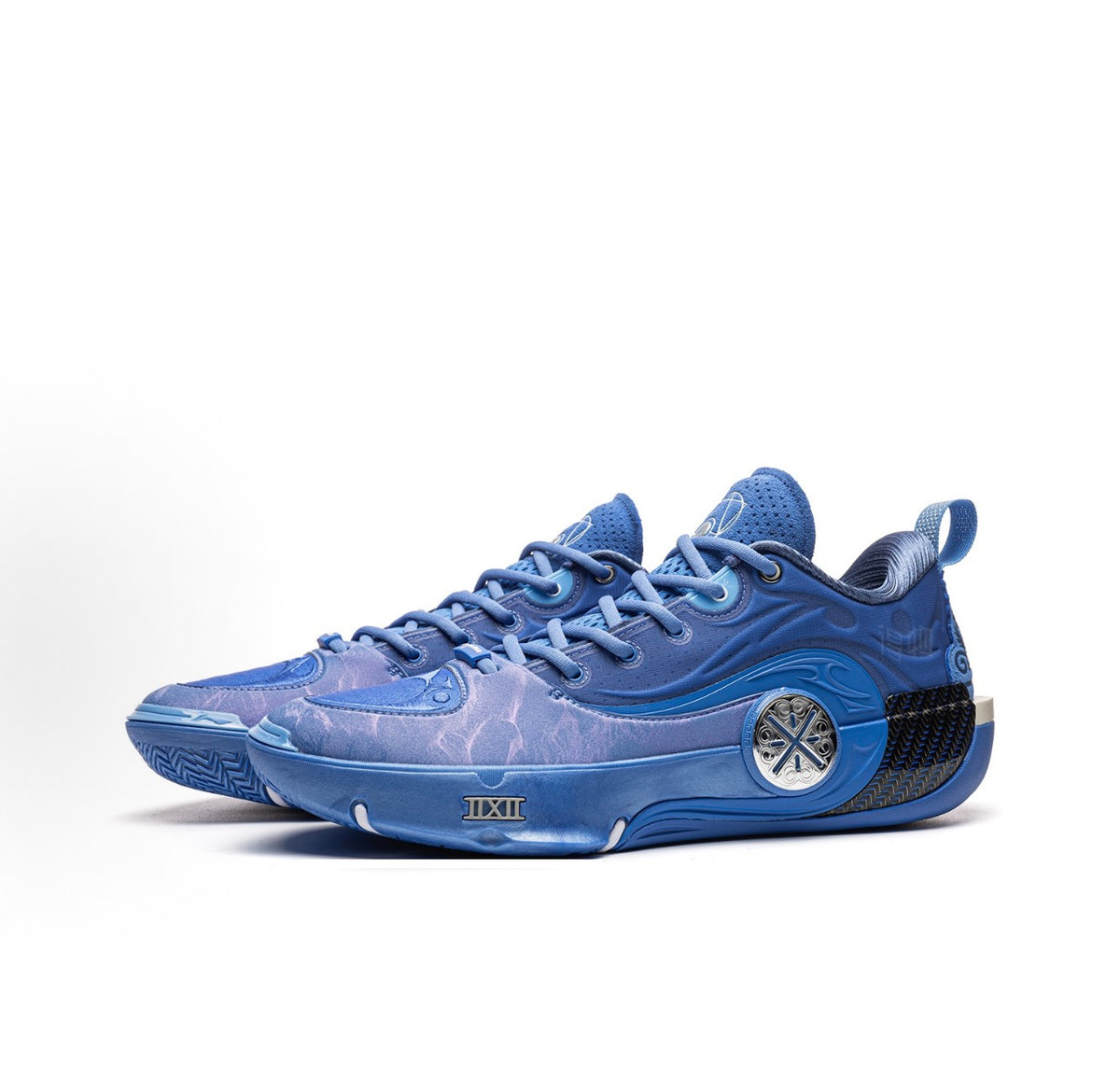 リーニン Way of Wade 12 Azure Blue ブルー 斜め前方