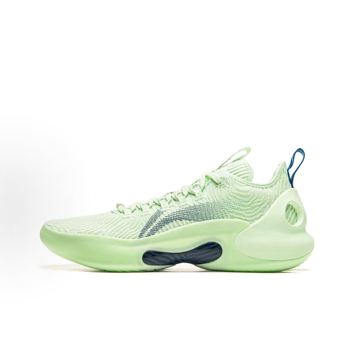 リーニン Yushuai Ultra Low Green ネイビー 側面