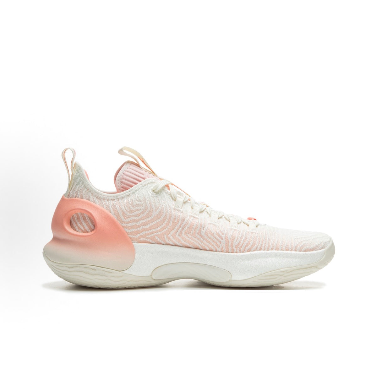 リーニン Yushuai Ultra Low Peach Pink グラデーション 内側側面
