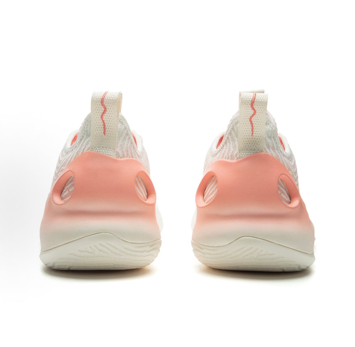 リーニン Yushuai Ultra Low Peach Pink ピンク 背面ヒール