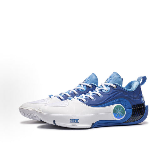 リーニン Way of Wade 12 Azure Blue 2.0 ブルー ホワイト 斜め前方