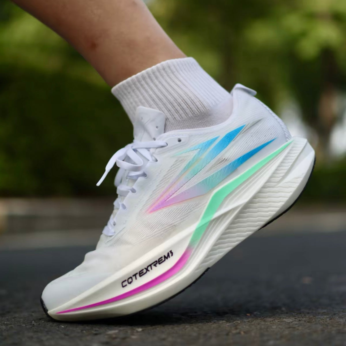 361° Flame Double Spectrum ホワイト 着用イメージ