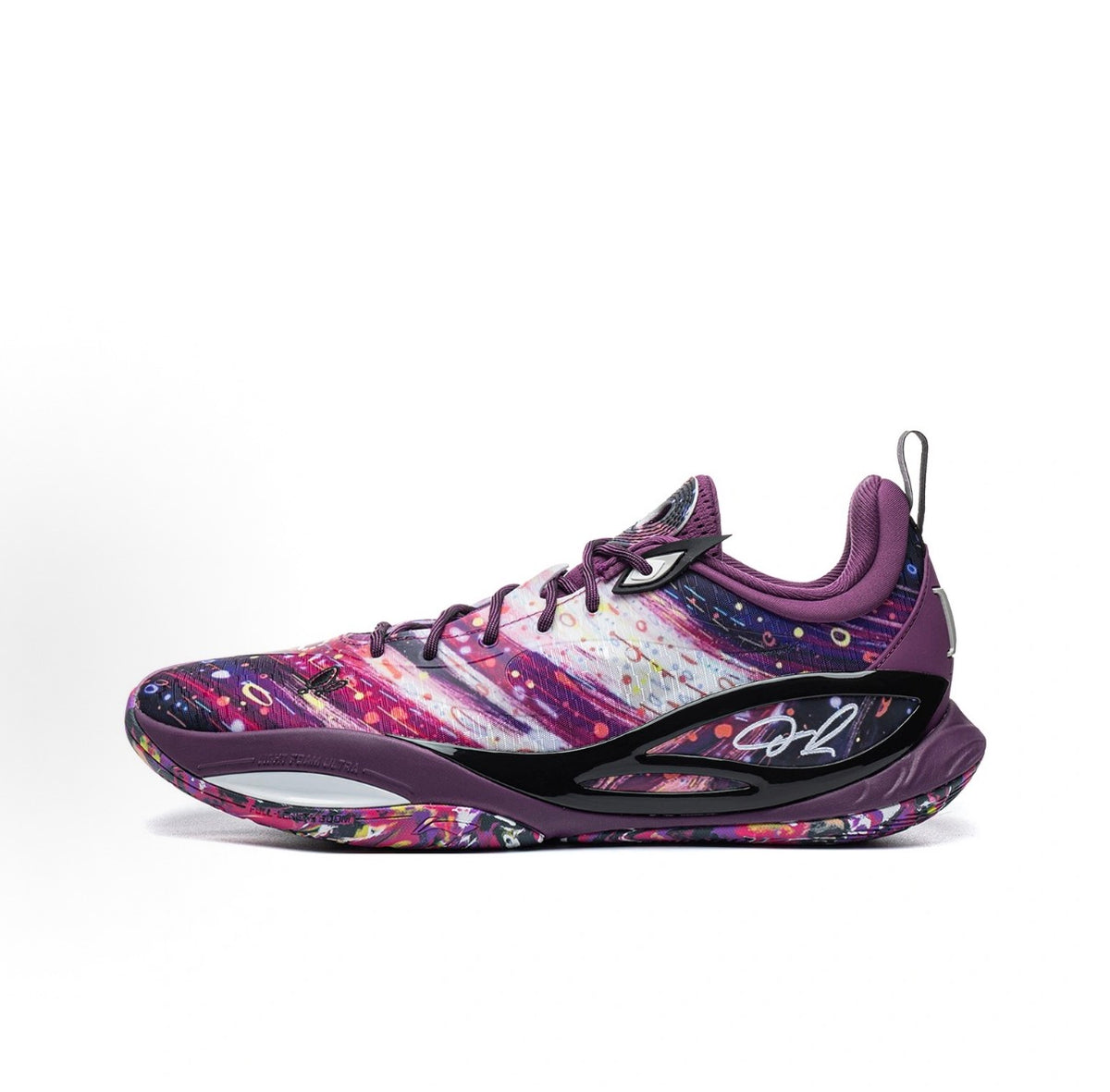 Li-Ning DLo 2 スペースカモ パープル 側面