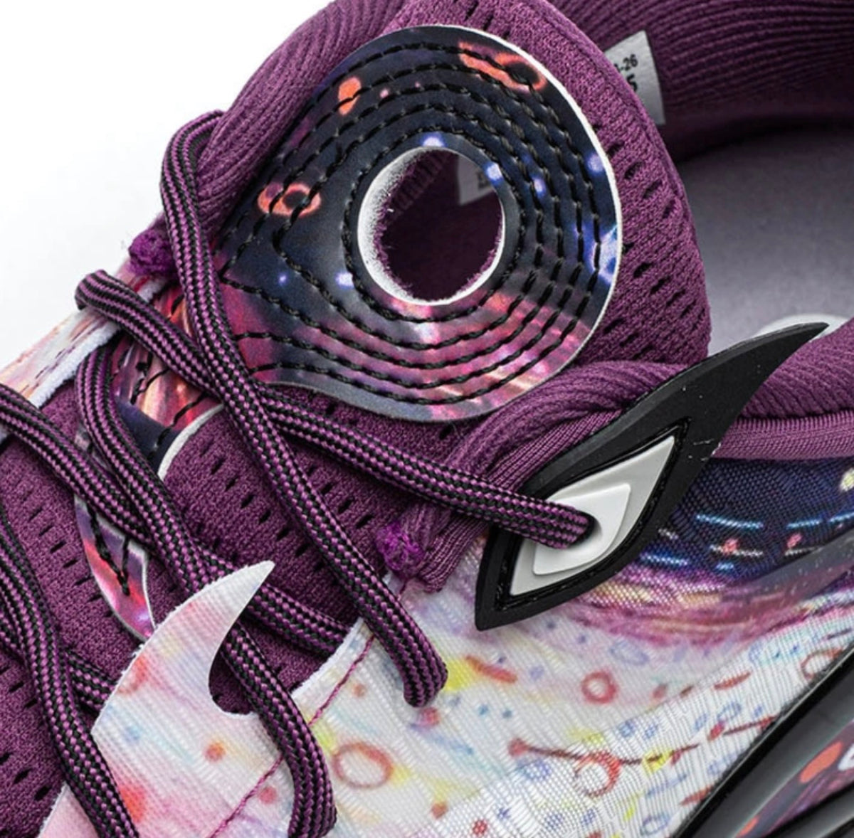 Li-Ning DLo 2 スペースカモ パープル シュータン アップ
