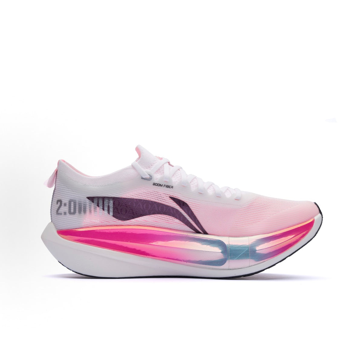 Li-Ning Feidian 7 ELITE AOA ホワイト ピンク 内側側面