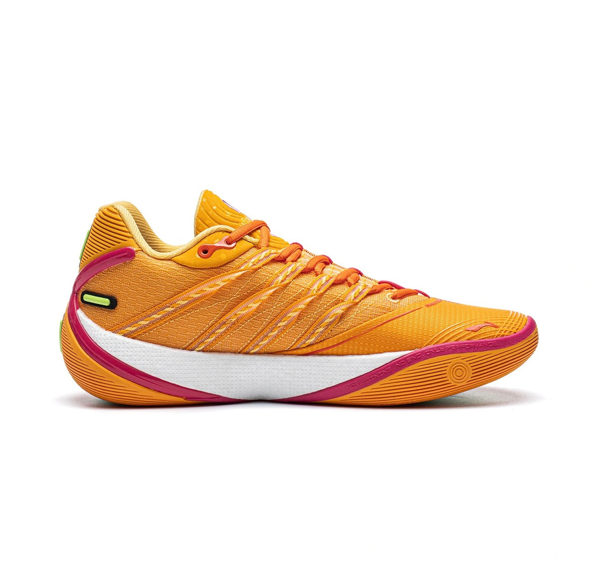 Li-Ning Wade Shadow 8 トロピカルオレンジ オレンジ 内側側面