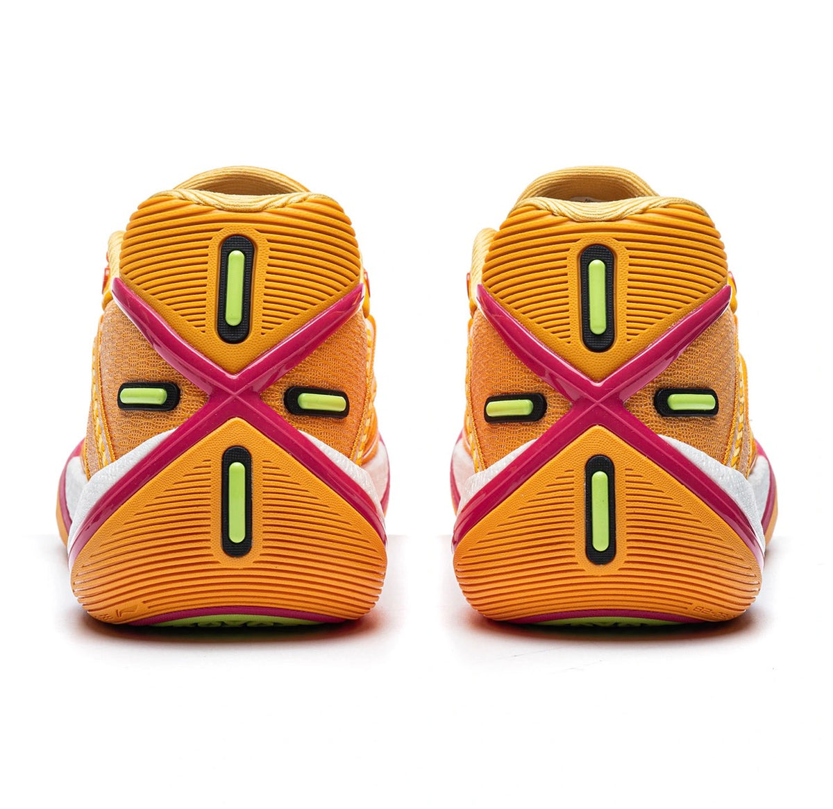 Li-Ning Wade Shadow 8 トロピカルオレンジ オレンジ 背面ヒールペア