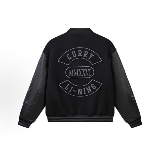 リーニン カリー スタジャン「ブラック」背面 CURRY MMXXVI LI-NING パッチ