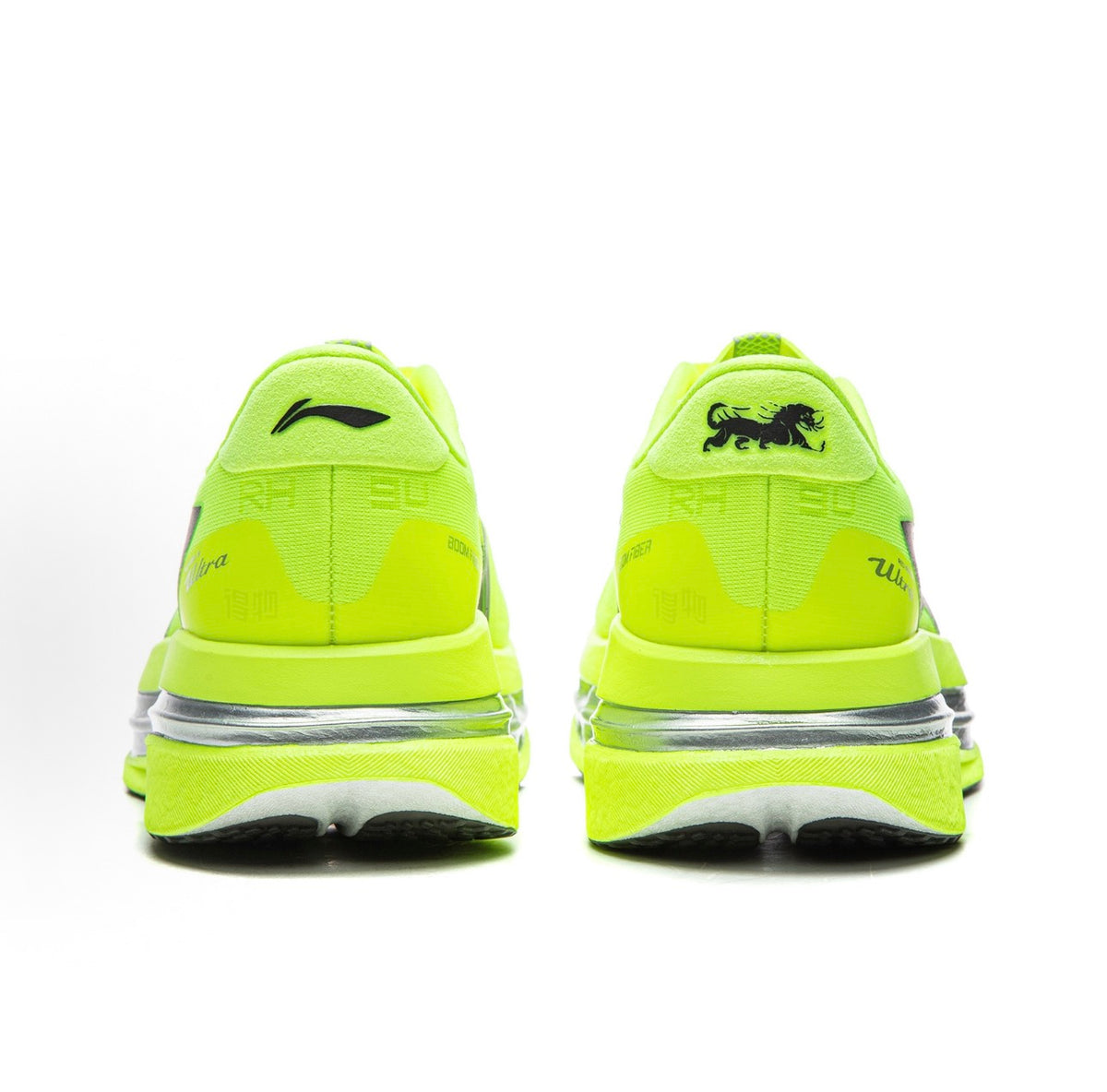 Li-Ning Red Hare 9 Ultra Neon Yellow ネオンイエロー 背面ヒールペア