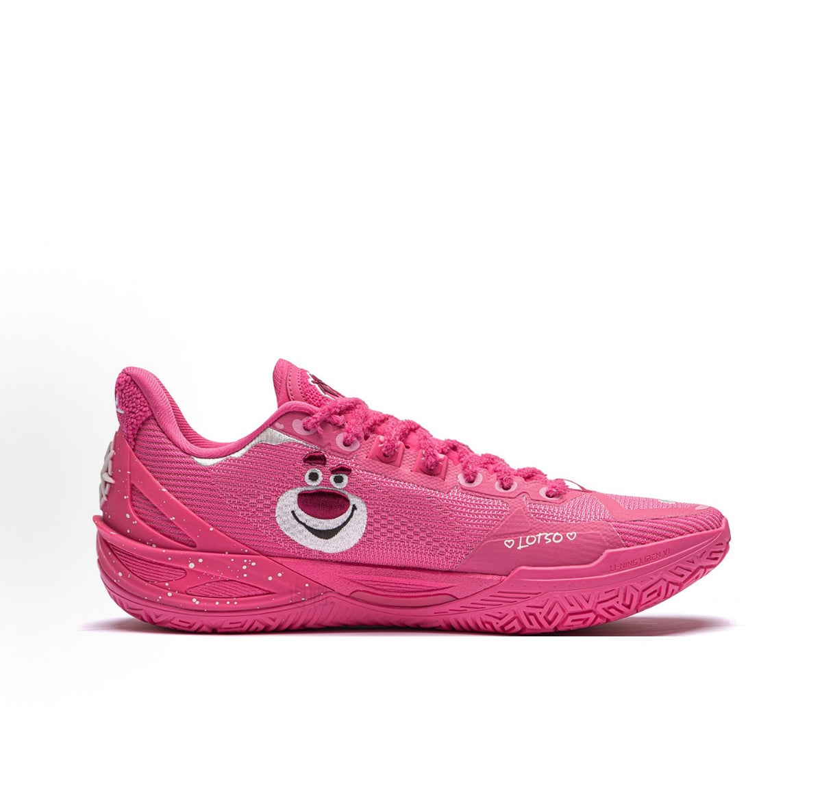 LI-NING Liren 6 V2 Lotso ピンク 内側側面