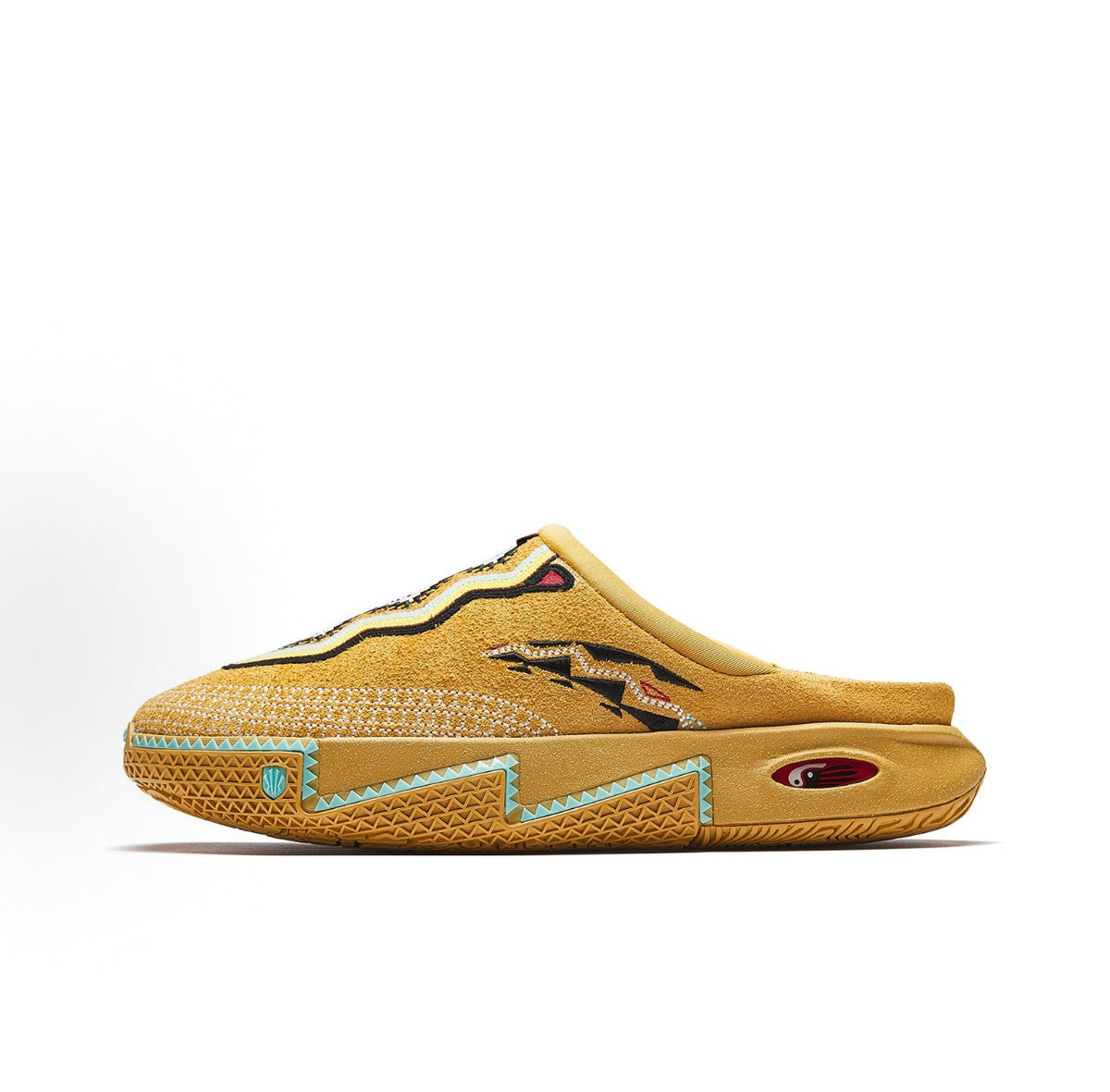 ANTA KAI 2 Mules Yellow White Black イエロー 側面